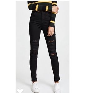 NWOT! J Brand High Rise Photo Ready Maria Skinny Jeans - Black - Size 26